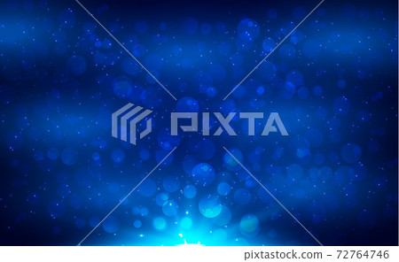 Abstract blue blurred background with bokeh effect - Stock Illustration ...