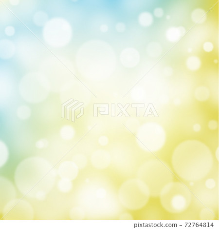 Multicolored blurry bokeh on a yellow background Multicolored blurry bokeh on a yellow background 72764814