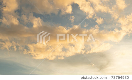 Dramatic clouds at sunset with cityscape silhouette. Abstract season weather vacation time. Dramatic clouds at sunset with cityscape silhouette. Abstract season weather vacation time. 72764980