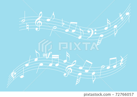 Musical note harmony 72766057