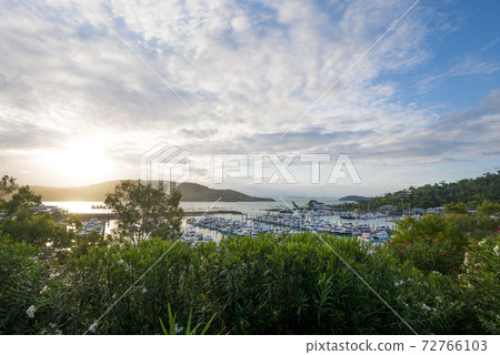 Landscape of Marina, Hamilton Island, Australia Landscape of Marina, Hamilton Island, Australia 72766103