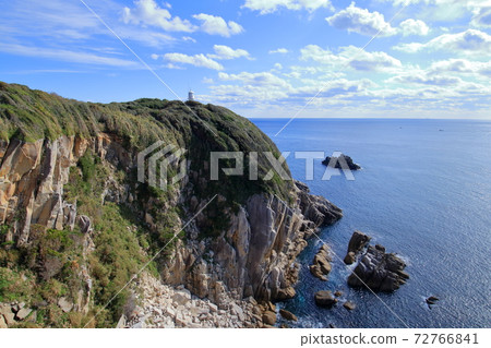 Cape Ashizuri懸崖冬季（高知縣土佐清水市） 72766841