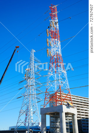 Substitute work for new tower work at height 72767407