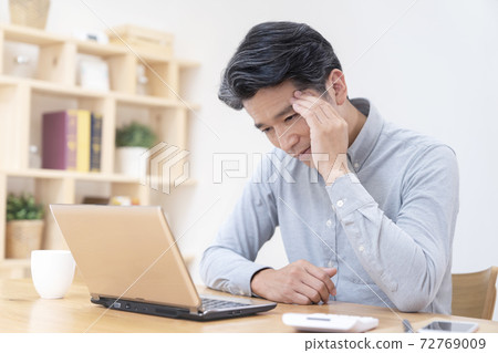 Poor physical condition due to telework 72769009