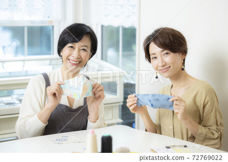 Sewing class handmade mask workshop Sewing class handmade mask workshop 72769022