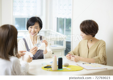 Sewing class handmade mask workshop Sewing class handmade mask workshop 72769023