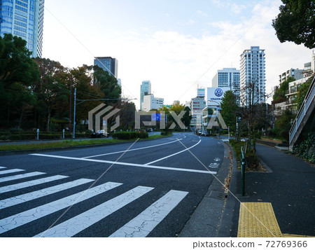 秋天的芝公園清晨 秋天的芝公園清晨 72769366