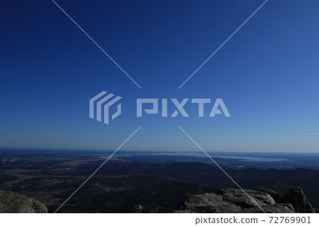 筑波山頂的風景 筑波山頂的風景 72769901