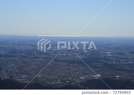 筑波山頂的風景 筑波山頂的風景 72769903