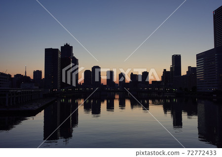 築地市場周圍的夜景(2020年6月) 築地市場周圍的夜景(2020年6月) 72772433