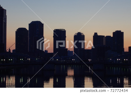 築地市場周圍的夜景(2020年6月) 築地市場周圍的夜景(2020年6月) 72772434