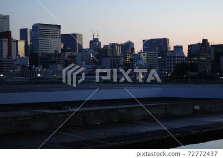 築地市場周圍的夜景(2020年6月) 築地市場周圍的夜景(2020年6月) 72772437