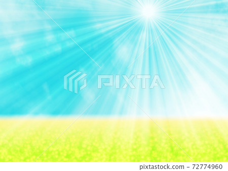 散發光芒的春天背景 散發光芒的春天背景 72774960