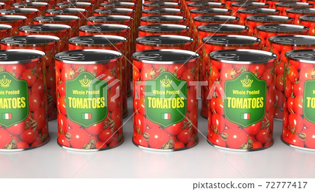 tomatoe, canned, canned good 72777417