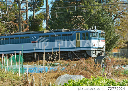 Railroad JR East / Tohoku Main Line EF65 2057 Freight 72779024
