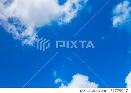 Blue sky with white clouds Blue sky with white clouds 72779047