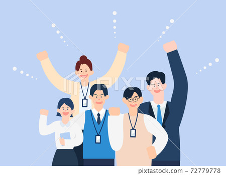 Vibrant Business Illustration Collection 04 72779778