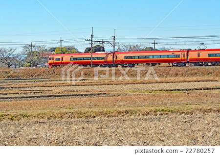 鐵路JR東/東北本線253系列1000系列特急鬼怒川4號 鐵路JR東/東北本線253系列1000系列特急鬼怒川4號 72780257