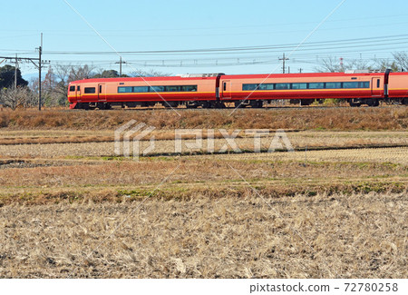 鐵路JR東/東北本線253系列1000系列特急鬼怒川4號 鐵路JR東/東北本線253系列1000系列特急鬼怒川4號 72780258