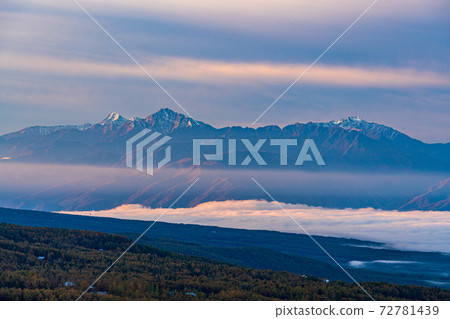 (Nagano) Tateshina Venus Line Southern Alps seen from the Goddess Observatory (Nagano) Tateshina Venus Line Southern Alps seen from the Goddess Observatory 72781439