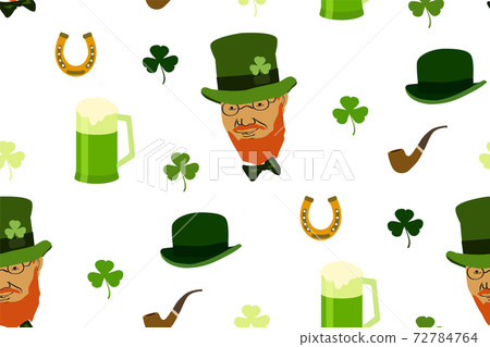 St. Patrick's day seamless Pattern St. Patrick's day seamless Pattern 72784764