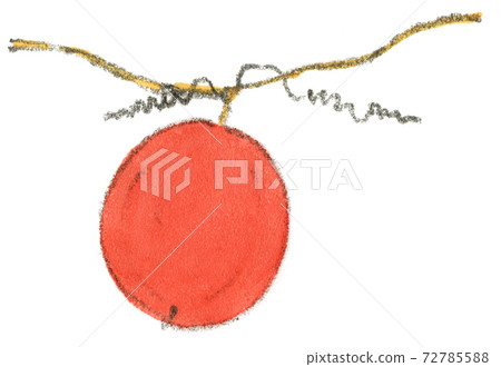 Late autumn-winter tradition, red fruit of crow squirrel 72785588
