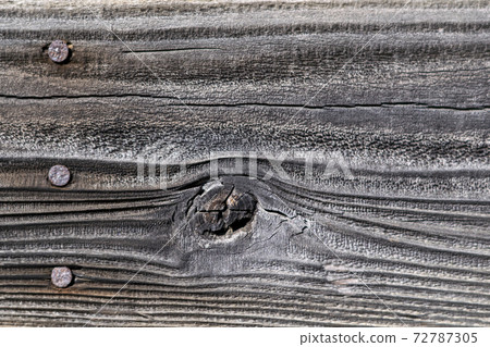 Wood grain on the surface of old wood Wood grain on the surface of old wood 72787305