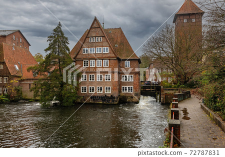 Old Lueneburg Mill in Lueneburg Lower Saxony Germany Old Lueneburg Mill in Lueneburg Lower Saxony Germany 72787831