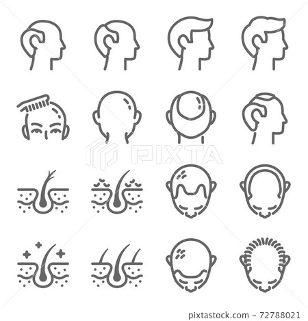 62 Alopecia Icons - Free in SVG, PNG, ICO - IconScout