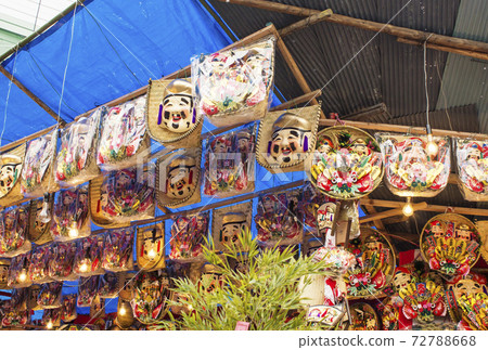 Lucky thing of Toka Ebisu Osaka Imamiya Ebisu Shrine God of business prosperity Image material 72788668