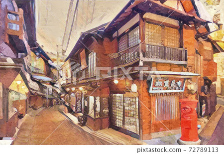 Alley to Arima Onsen 72789113