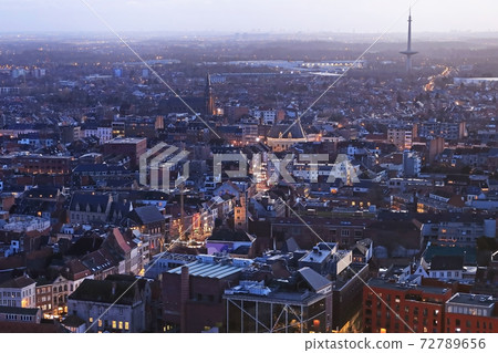 View of the southwestern part of the city of Mechelen View of the southwestern part of the city of Mechelen 72789656
