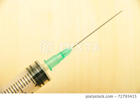 Medical injection syringe can be used in the hospital, doctors and nurses, it is one of the equipment used in corona virus treatment to inject liquid medicine to patients 72793415