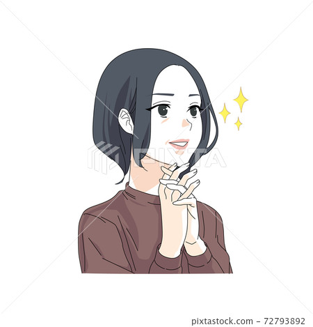 Impressed woman in her 40s 72793892