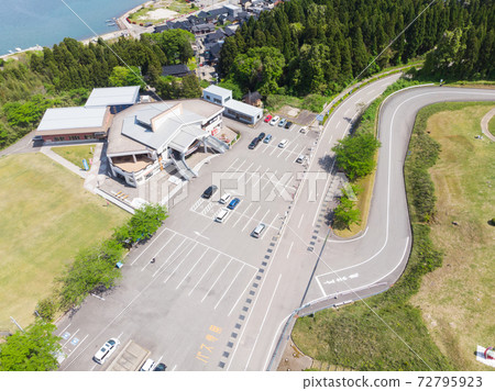 [Ishikawa Prefecture] Aerial view of Noto Peninsula Roadside Station Notojima area 72795923