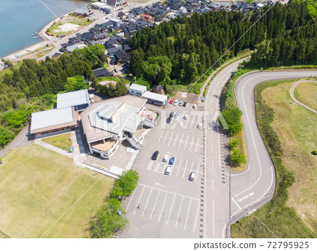 [Ishikawa Prefecture] Aerial view of Noto Peninsula Roadside Station Notojima area 72795925