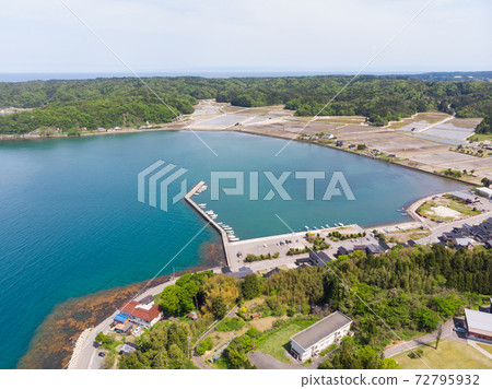 [Ishikawa Prefecture] Aerial view of Noto Peninsula Roadside Station Notojima area 72795932