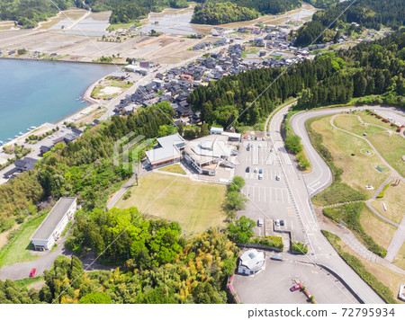 [Ishikawa Prefecture] Aerial view of Noto Peninsula Roadside Station Notojima area 72795934