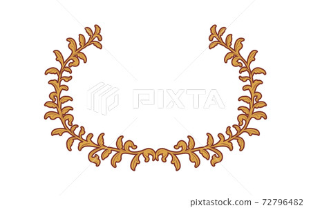 Frame material, hand-painted natural leaf frame Frame material, hand-painted natural leaf frame 72796482