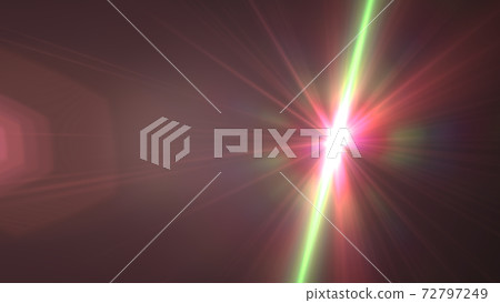 Flare light ray beam graphic background material Flare light ray beam graphic background material 72797249
