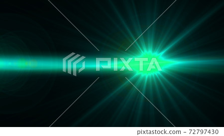 Flare light ray beam graphic background material 72797430