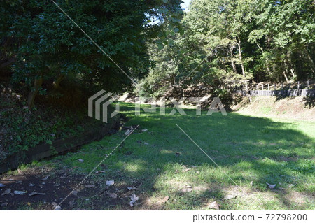 Countryside scenery Walking in a satoyama 72798200