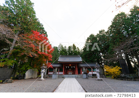 [Yamanashi Prefecture] Fuji Omuro Asama Shrine 72798413
