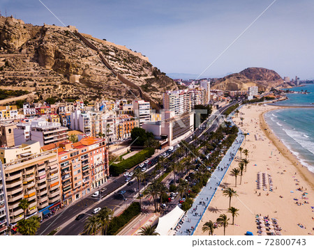 Panorama of Alicante overlooking of Castle Panorama of Alicante overlooking of Castle 72800743