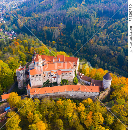 Medieval Pernstejn Castle, Czech Republic Medieval Pernstejn Castle, Czech Republic 72800780