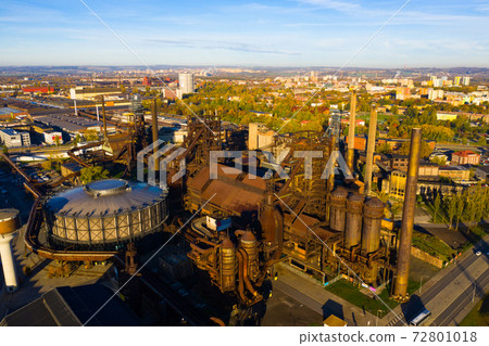 Closed metallurgical factory complex 72801018
