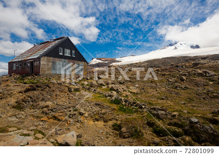 Refuge for hikers and climbers, mountain Tronador 72801099