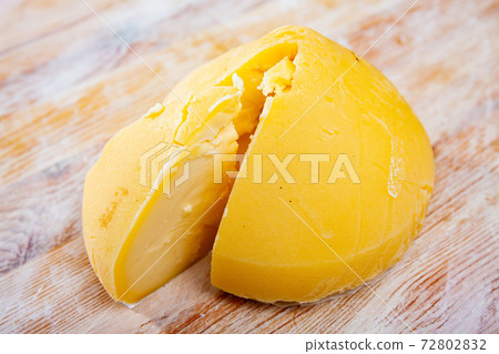 Traditional breast-shaped Galician cheese Tetilla Traditional breast-shaped Galician cheese Tetilla 72802832