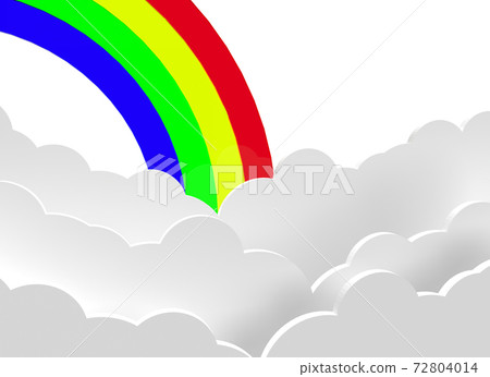 橫跨雲海的彩虹橋 橫跨雲海的彩虹橋 72804014