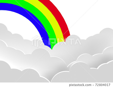 橫跨雲海的彩虹橋 橫跨雲海的彩虹橋 72804017